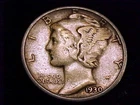 1930-S  Mercury Dime, a Fine  grade coin