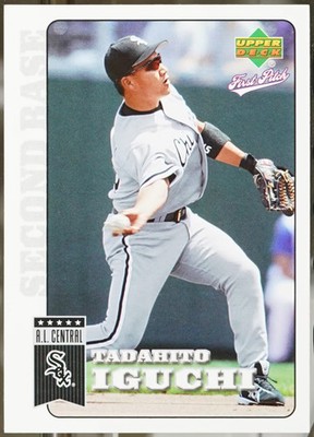 2006 Upper Deck First Pitch #44 Tadahito Iguchi Baseball NM