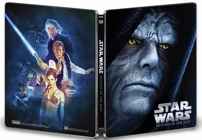 STAR WARS 6 Die Rückkehr der Jedi-Ritter STEELBOOK EDITION (BLU-RAY) Italienisch