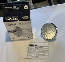 Kohler 72422-CP Awaken B90 1.5GPM Single Function Showerhead Chrome 3358