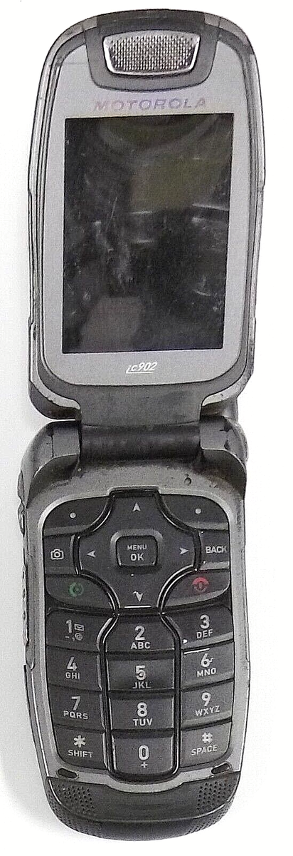 Motorola ic902 - Gray ( Sprint / Nextel ) Very Rare Hybrid Motorola ic902 - Gray ( Sprint / Nextel ) Very Rare Hybrid