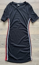 H&M Divided Black Bodycon Dress UK Size 8, Eu 36, Party Dress, Flawless