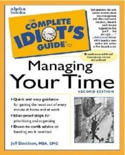 The Complete Idiot's Guide to Managing Your Time, Davidson, Jeff, Book