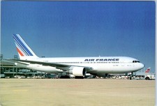 Air France Boeing 767-200ER, Charles De Gaulle Airport, Paris, France Postcard