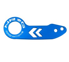New Nrg Rear Tow Hook Kit Honda Acura Universal Jdm Style Blue W White Logo
