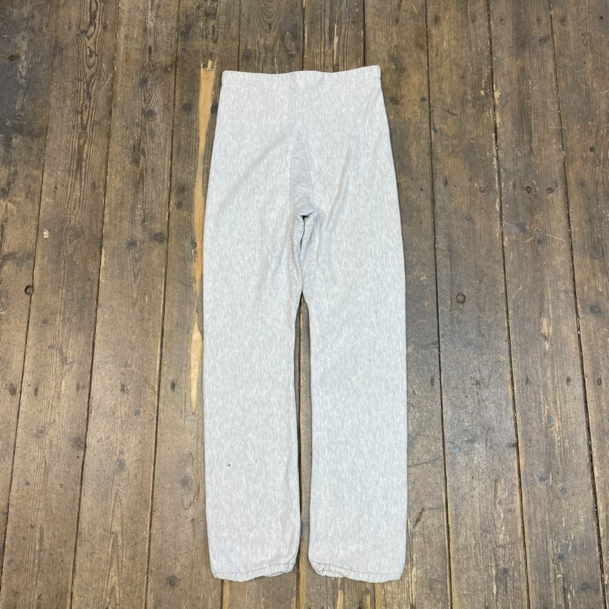Champion Joggers Womens Reverse Weave 80s Warm Up Notre Dame Pants, Grey, Small image 2