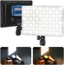 SL100D LED Video Light Bi-Color on Camera Continuous Dimmable Photography Lighti