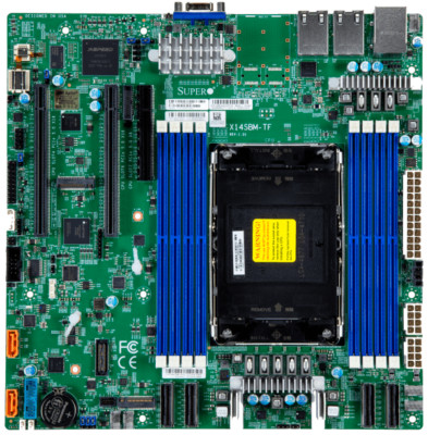 SuperMicro X14SBM-TF Motherboard - Birch Stream, UP, GNR/SRF-SP, LGA4710