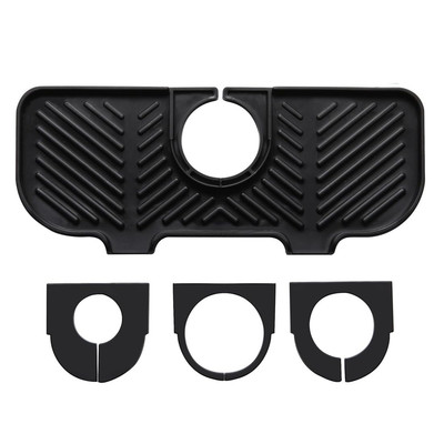 Silicone Drip Mat, Dish Drainer for Faucet, Sink Insert under Faucet, Sink Mat O