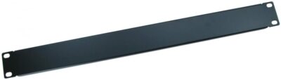 Netzwerk Leerplatte 1HE 19 Zoll oder 2HE montierbar für 19'' Racks Leer Serverschrank