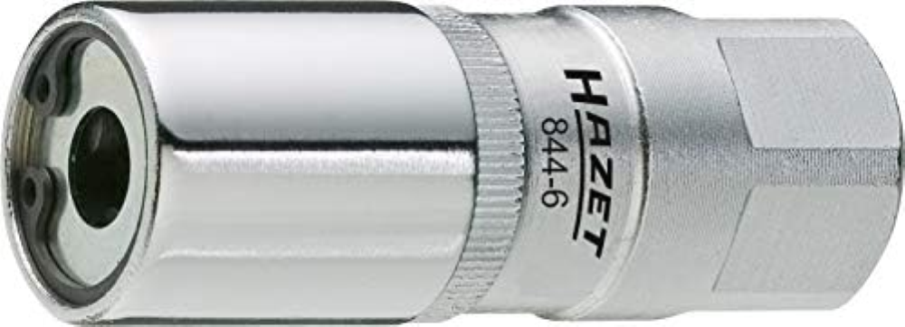 Hazet 844-6 Estrattore di Prigionieri, Argento, Attacco Quadro, Cavo, 12.5 mm 1/