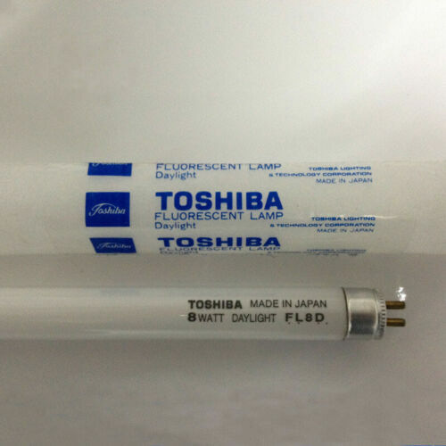 TOSHIBA FL8D Fluorescent Lamp Daylight T5 8W 6500K Machine Lighting Lamp Tube