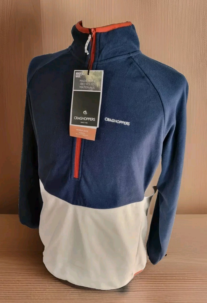 Craghoppers Micro Fleece Jumper   Kyla HZ - Womens 1/4  Zip Smock UK 16 # image 2