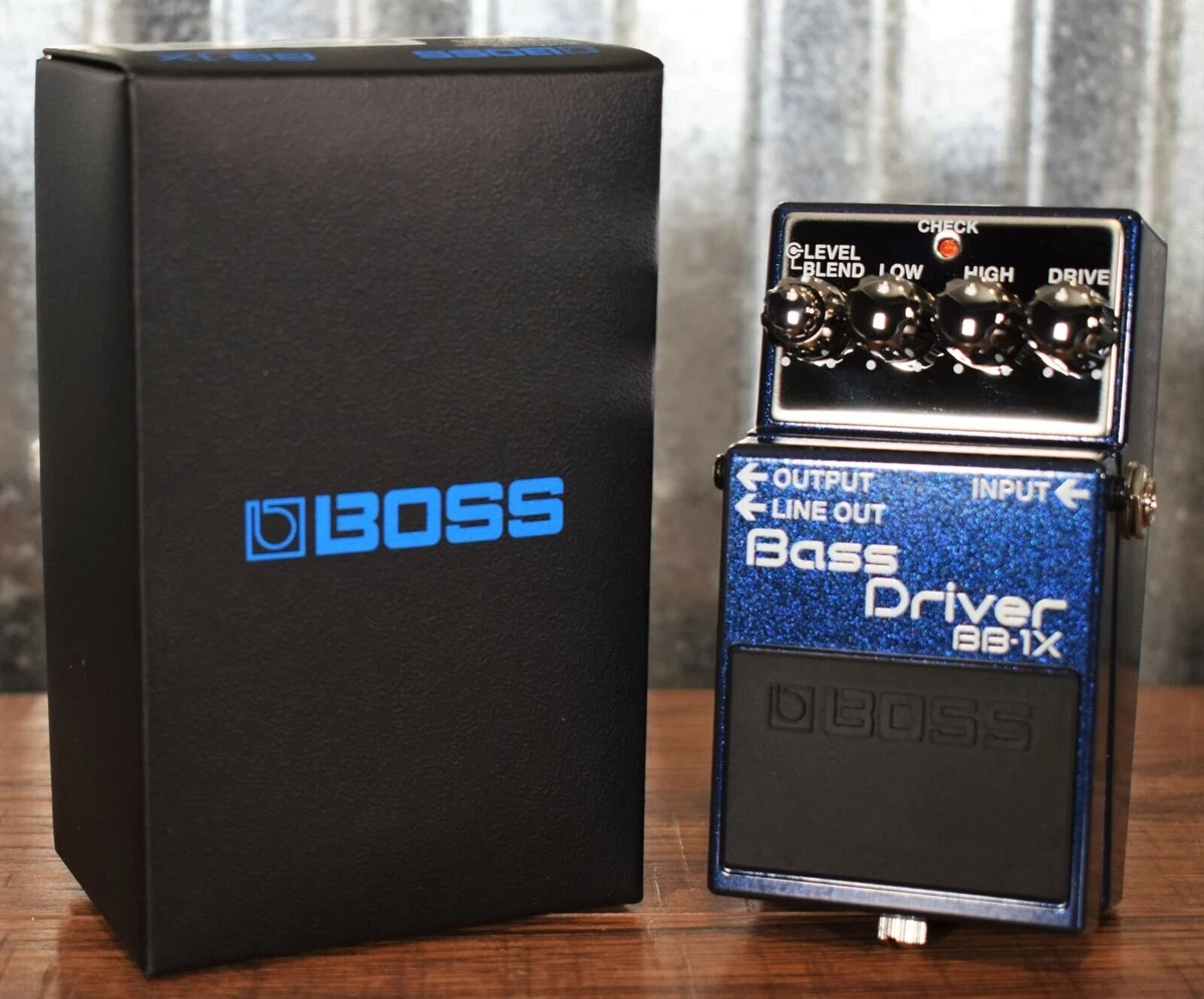 Boss BB-1X Bass Driver Overdrive Effect Pedal | eBay