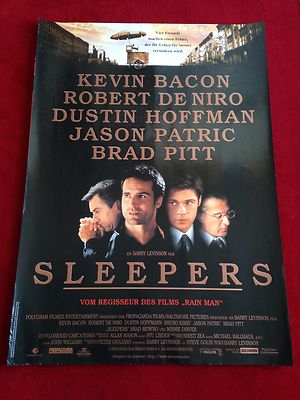 Sleepers Kinoplakat Poster A1, Brad Pitt, Robert DeNiro, Kevin Bacon, Hoffman