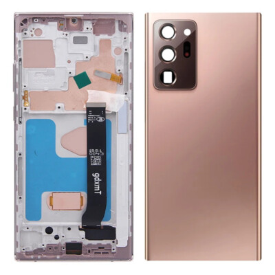 For Samsung Galaxy Note20 Ultra LCD Touch Screen Display Digitizer w/ Back Cover