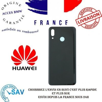 Vitre Arrière Originale Pour Huawei Nova 3i - Noir - Neuf Sous Blister