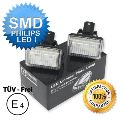 2x OEM KENNZEICHENLEUCHTE LED KENNZEICHENBELEUCHTUNG MAZDA 6 GG GY CX-5 CX5 CX7