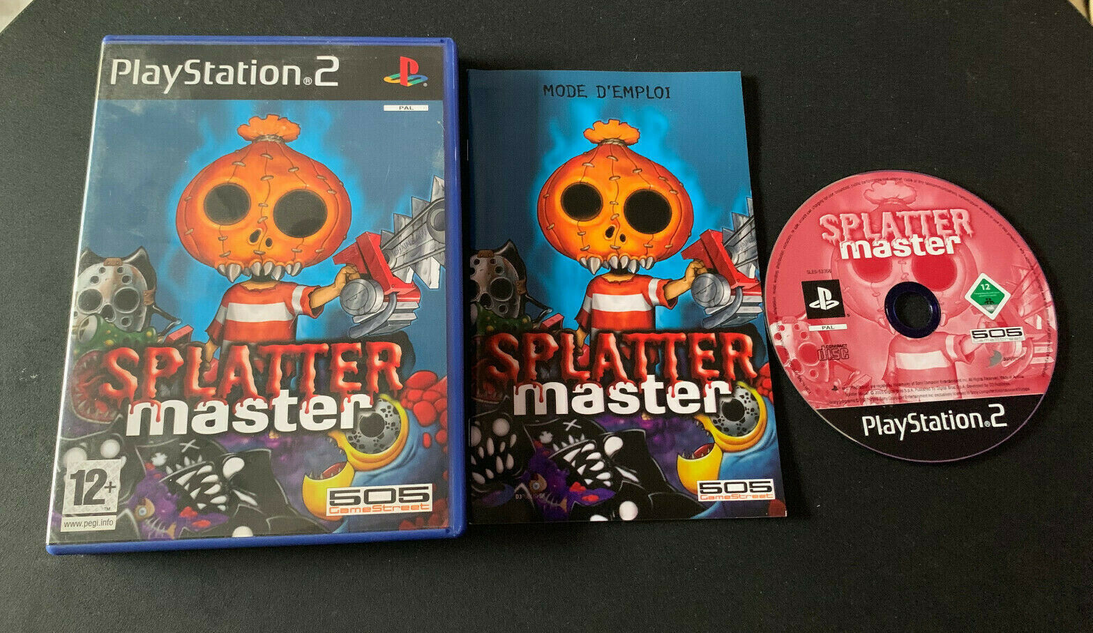 Splatter Master PS2 Play Station 2 Pal Espagnol