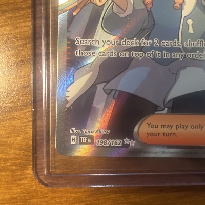 Ciphermaniac's Codebreaking 198/162 Full Art Pokemon Temporal