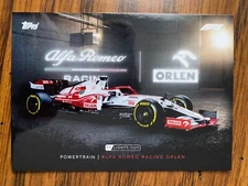 ALFA ROMEO RACING ORLEN 2021 Topps Formula 1 Lights Out Base Card F1 Powertrain