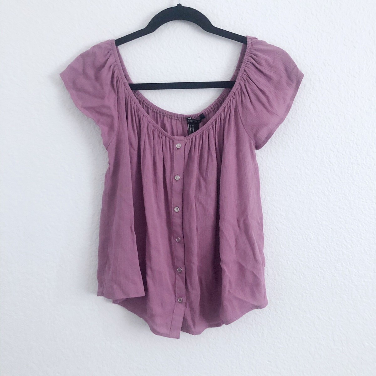 purple tops forever 21