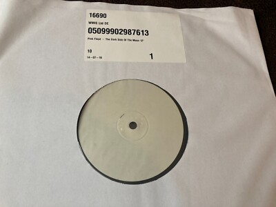 Pink Floyd RARE TEST PRESSING VINYL LP Dark Side Of The Moon ONE-SIDED RECUT