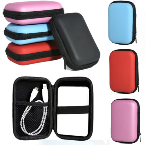 Portable Carry Case Pouch Protect Bag for  USB External HDD Hard Disk Drive - Photo 1 sur 14