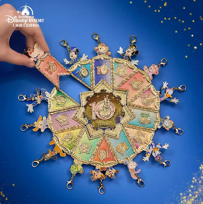 ★DISNEY RESORT　新品未開封　4種セット　コンプリート　磁石 Authentic Shanghai Disney 2026 Magnet Blind Box 10th Anniversary