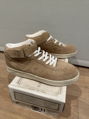 Rare Vintage DS Bape Sta A Bathing Ape Nigo Suede Air Force Mid 11