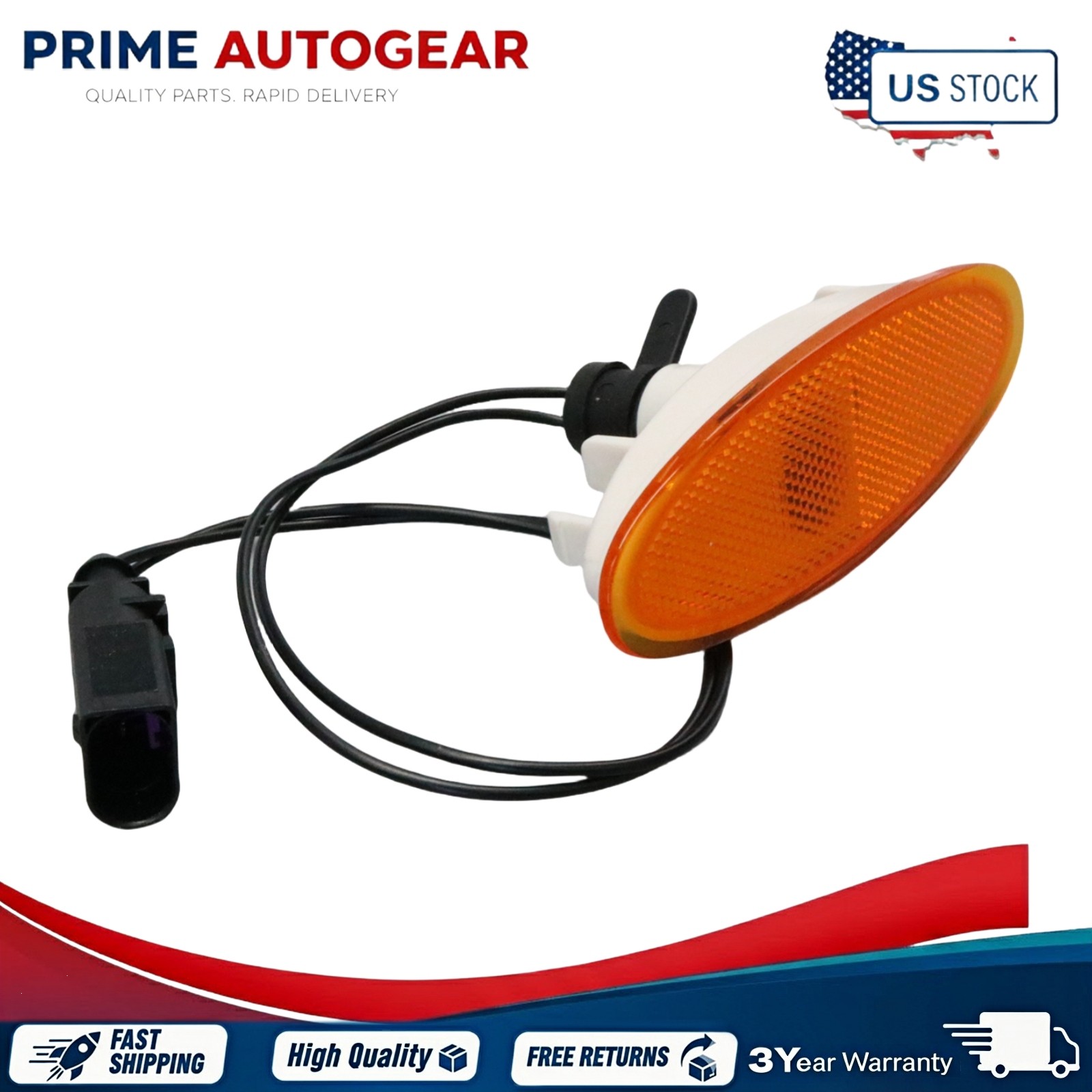 Front Bumper Side Marker Light Lamp Fits Bentley Continental Flying Spur 06-2013