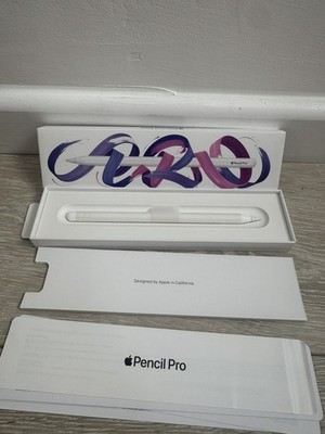 Neu Original Apple Pencil Pro Eingabestift 2024 Weiß für iPad Pro Air Mini 