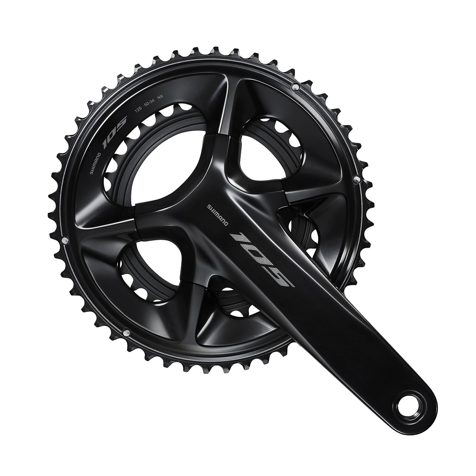 Shimano FC-R7100 105 double 12-speed chainset HollowTech II 170 mm 50 34T bl 52490₽