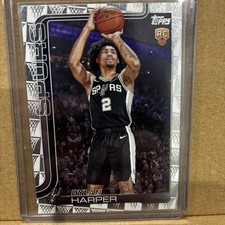 2025-26 Topps Basketball Dylan Harper Rookie RC Season Tip Off #202 Spurs 🏀