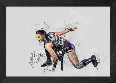 Rhea Ripley Framed Wall Art Poster Canvas Print Picture