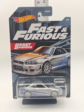 Nissan Skyline Gt-r Bnr34 Hot Wheels 2 Fast 2 Furious Walmart Exclusive Rare