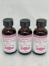 LorAnn Oils Super Strength Bubble Gum Flavor, 1 Fl Oz Bottles, Lot Of 3