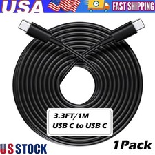 For Samsung USB C to USB C Cable 3.3FT Type-C Phone Charger Cord Fast Charging