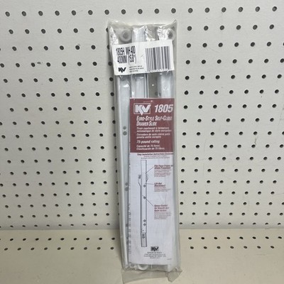 New Knape and Vogt Boat Drawer Slides 1805T | Self Close Cabinet