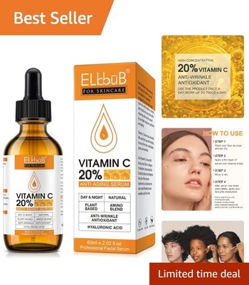 Antioxidant Vitamin C Serum for Skin Aging & Hydration 60ml
