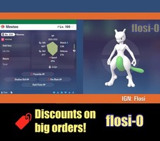 6IV Shiny Mewtwo Special Attacker Pokemon Legends ZA Legends Z-A