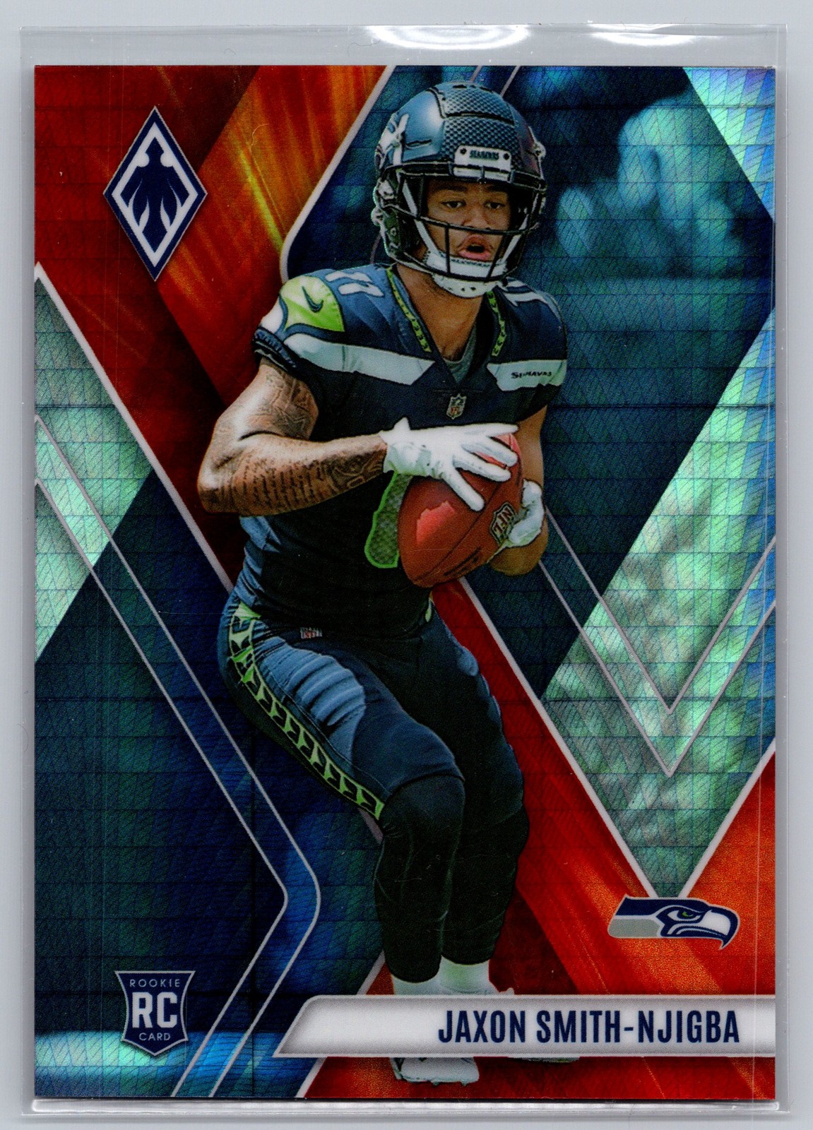 2023 Panini Phoenix #106 Jaxon Smith-Njigba Fire Burst #/340
