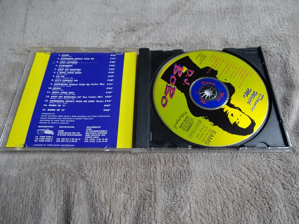 CD D.J. Bobo - Dance with me - Bild 2 von 3