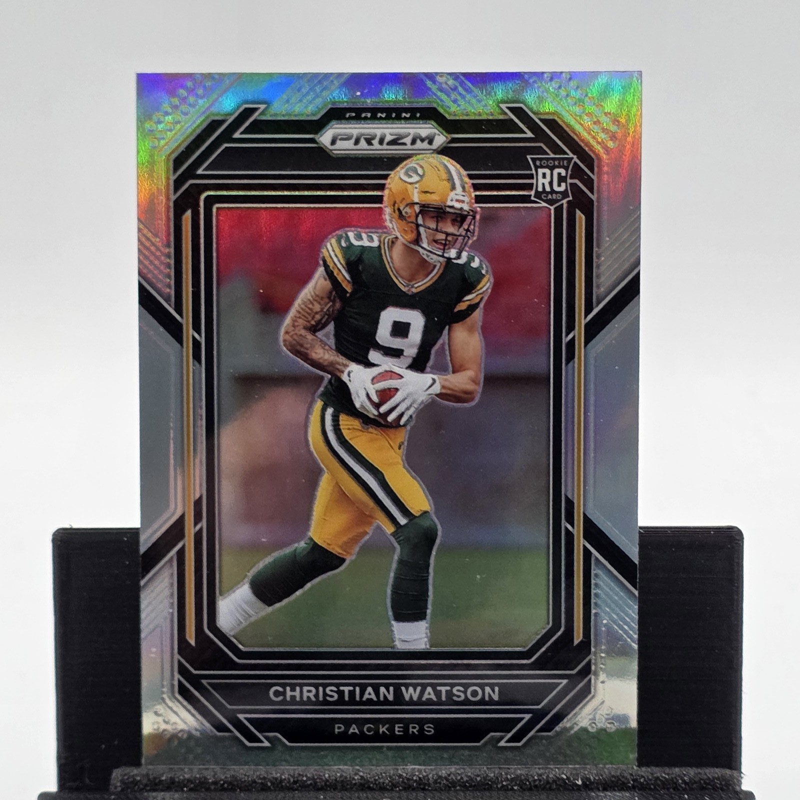2022 Panini Prizm #314 Christian Watson Silver
