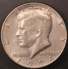 1974 KENNEDY HALF DOLLAR BU FRESH FROM ORIGINAL COLLECTION -LOT 9640