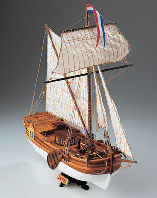 Corel Leida SM57 Holzschiff-Kit, Maßstab 1:64