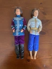 2x vintage Mattel Barbie Sleeping Beauty Prince Ken Dolls
