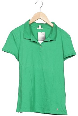 Esprit Poloshirt Damen Polohemd Shirt Polokragen Gr. M Baumwolle Grün #yd0arlt