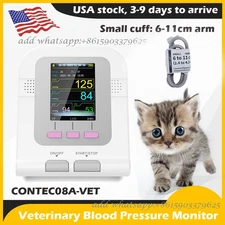 CONTEC08A-VET Veterinary Blood Pressure Monitor sphygmomanometer NIBP,1 cuff
