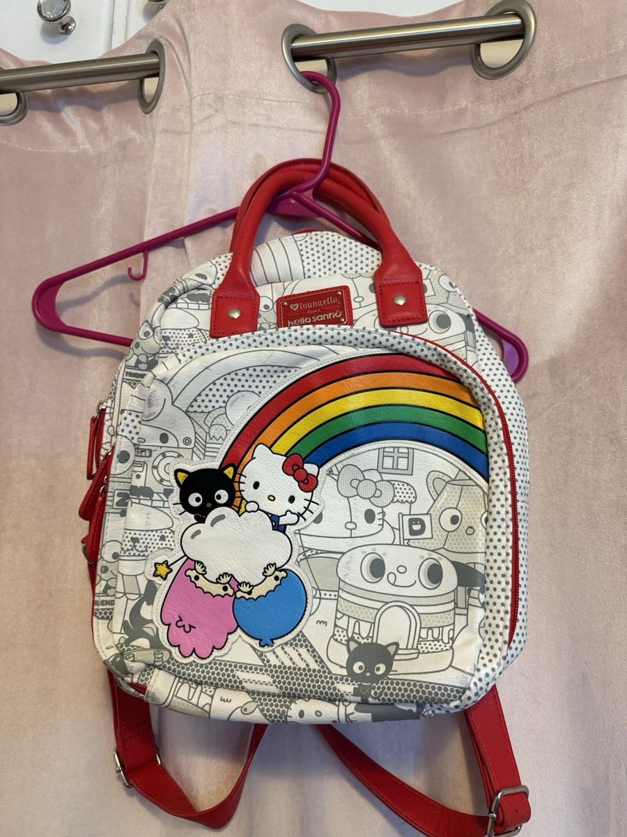 Loungefly Loves Hello Kitty Sanrio Mini Backpack Rare | eBay display picture 3